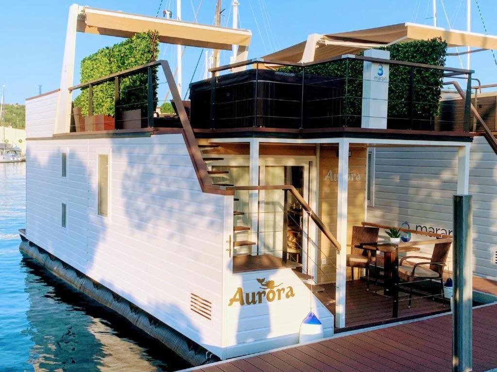Floating Sea House Aurora Villa Portorož Exteriör bild
