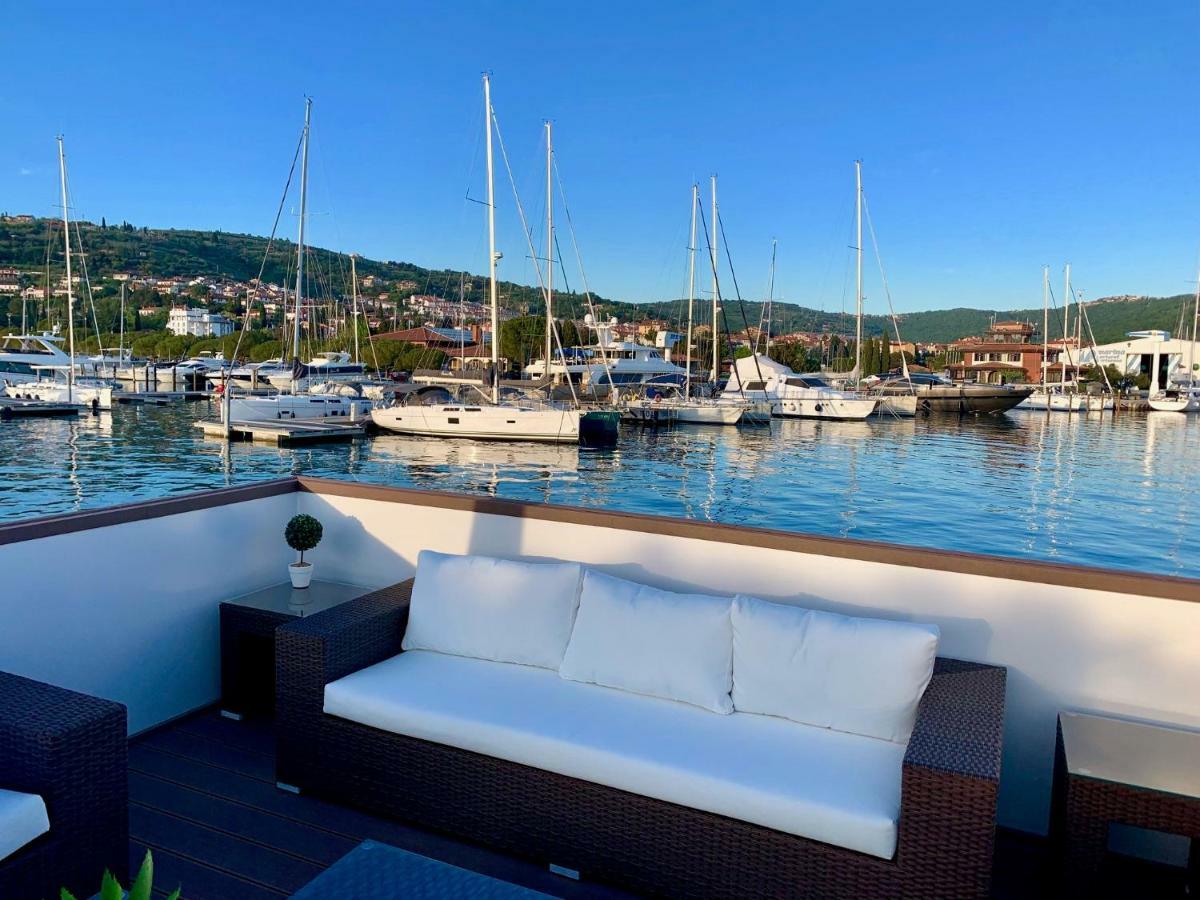 Floating Sea House Aurora Villa Portorož Exteriör bild